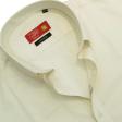 Self Design Cream Shirt : Business