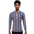 Stripes Dark Blue T-shirt : Regular