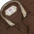 Combination Brown Shirt : Ditto