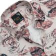 Print Peach Shirt : Party
