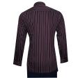 Stripes Maroon Shirt : Business
