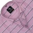 Stripes Mauve Shirt : Business