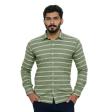 Stripes Green Shirt : Business