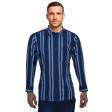 Stripes Dark Blue Shirt : Business