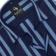 Stripes Dark Blue Shirt : Business