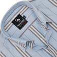Stripes Blue Shirt : Business