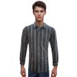 Stripes Gray Shirt : Business