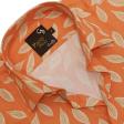 Print Orange Shirt : Party