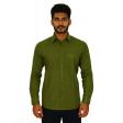 Plain Green Shirt : Business