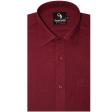 Plain Maroon Shirt : Business