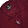 Plain Maroon Shirt : Business