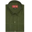 Combination Dark Green Shirt : Ditto