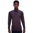 Checks Maroon Shirt : Business