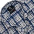 Checks Blue Shirt : Business
