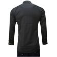 Self Design Black Shirt : Business