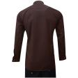 Self Design Maroon Shirt : Business