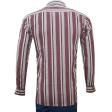 Stripes Maroon Shirt : Business