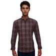 Self Design Mauve Shirt : Ditto