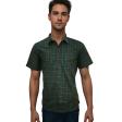 Checks Green Shirt : Ditto