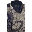 Print Navy Blue Shirt : Ditto