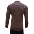 Self Design Brown Shirt : Ditto