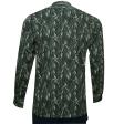 Print Green Shirt : Party