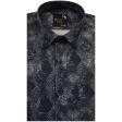 Print Black Shirt : Party
