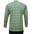 Print Green Shirt : Party