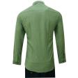 Print Green Shirt : Party