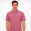 Plain Burgandy T-shirt : Regular