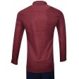 Combination Maroon Shirt : Party