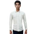Embroidered White Shirt : Ditto