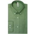 Plain Dark Green Shirt : Slim