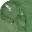 Plain Dark Green Shirt : Slim