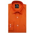 Plain Orange Shirt : Business