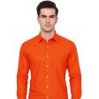 Plain Orange Shirt : Business
