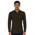 Checks Brown Shirt : Business