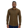 Checks Khakhi Shirt : Business