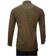 Checks Khakhi Shirt : Business