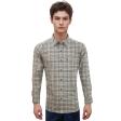 Checks Fawn Shirt : Business