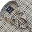 Checks Fawn Shirt : Business