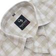 Checks Khakhi Shirt : Business