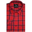 Checks Red Shirt : Business