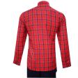 Checks Red Shirt : Business