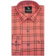 Checks Peach Shirt : Business