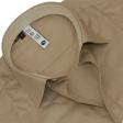 Self Design Khakhi Shirt : Slim