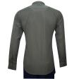 Self Design Dark Green Shirt : Slim
