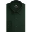 Plain Green Shirt : Business