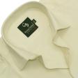 Plain Cream Shirt : Business