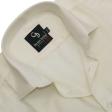 Plain Cream Shirt : Business